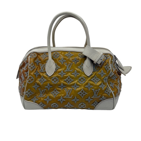 Louis Vuitton Gold and Cream Women's Bag - Picture 1 of 10